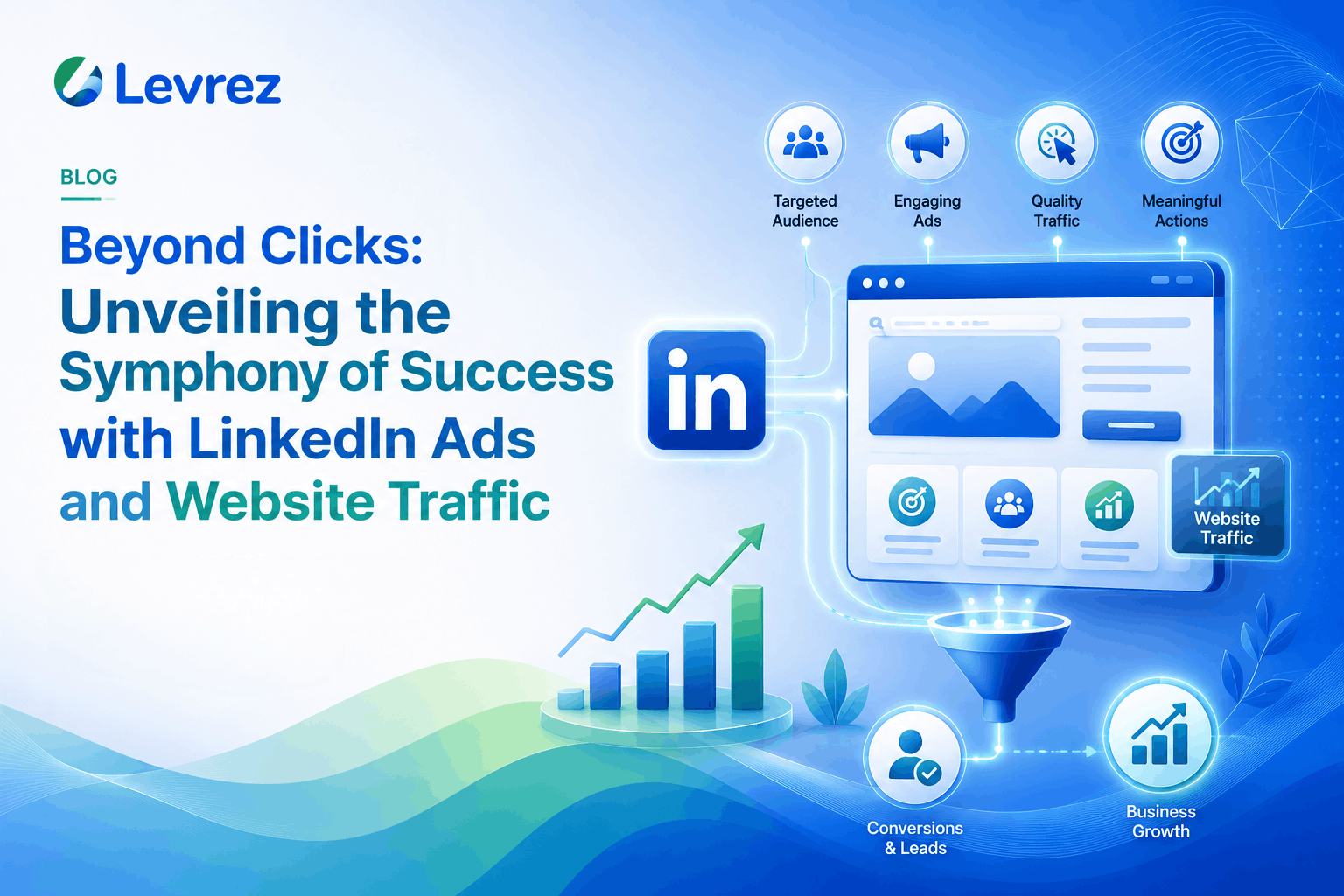 Beyond Clicks: Unveiling the Symphony of Success with LinkedIn Ads and Website Traffic