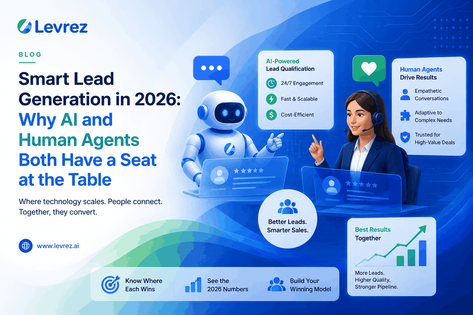 Smart Lead Generation in 2026: Why AI and Human Representative Both Have a Seat at the Table